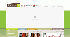 Desktop Screenshot of graveson-provence.fr